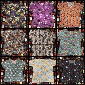 9 Scrub top bundle size L